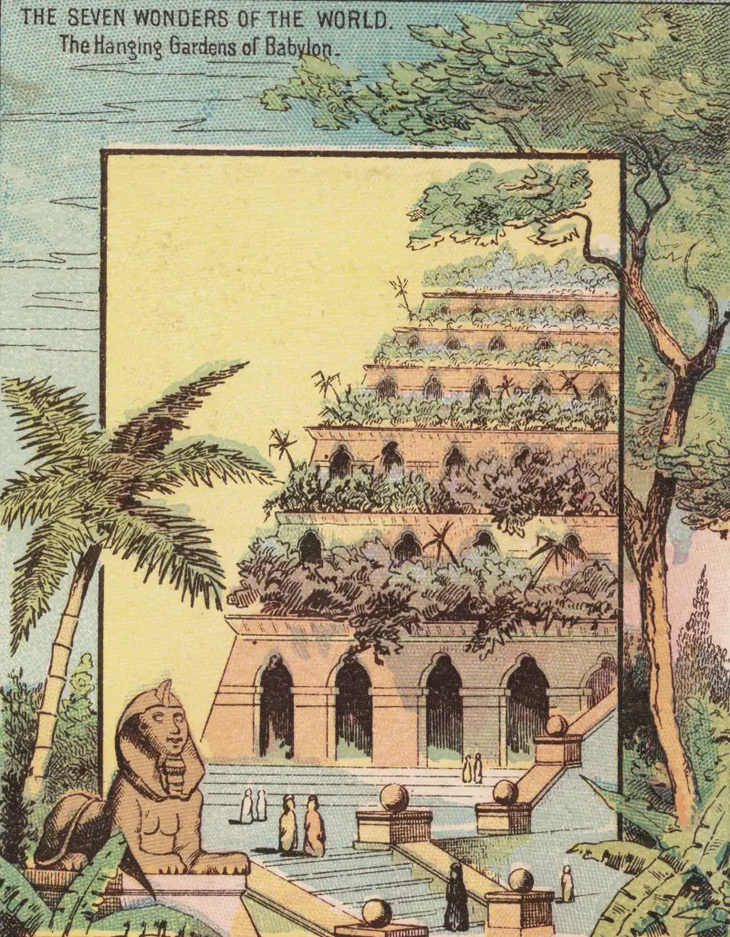 Hanging Gardens of Babylon - Seven Wonders of the Ancient World